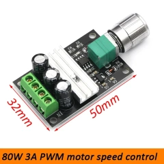 DC 1.8V-35V 2A 3A 5A 10A 30W 80W 90W PWM Motor Speed Controller Low Voltage Motor Speed Controller PWM Adjustable Drive Module