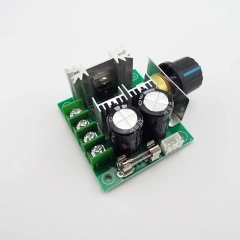 DC 12V 24V 30V 40V 50V 10A 13KHZ Auto PWM DC Motor Speed Regulator Governor Speed Controller Switch 1000uF B4