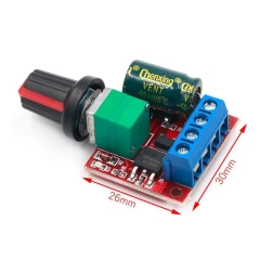 5A 90W PWM 12V DC Motor Speed Controller Module DC-DC 4.5V-35V Adjustable Speed Regulator Control Governor Switch 24V