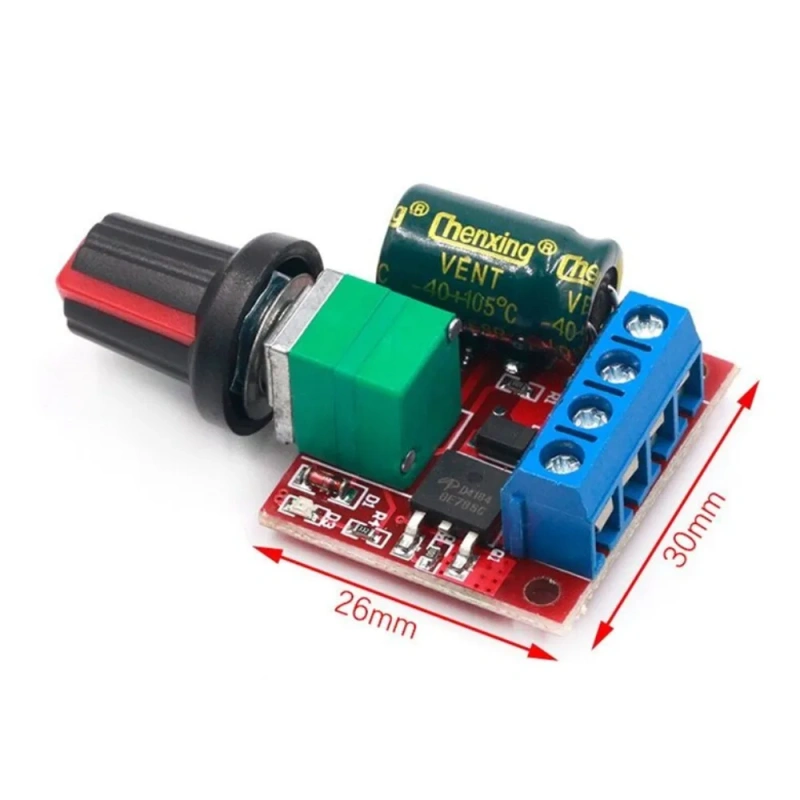 5A 90W PWM 12V DC Motor Speed Controller Module DC-DC 4.5V-35V Adjustable Speed Regulator Control Governor Switch 24V