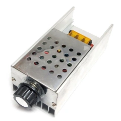 6000W AC 220V Speed Controller High Power SCR Voltage Regulator Dimmer Switch Speed Temperature Control Thermostat
