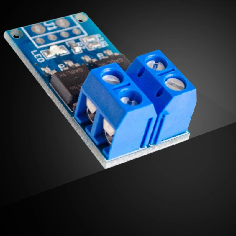 MOSFET Trigger Switch Drive Module 400W High Power MOSFET Switch Drive Module 15A Max 30A 0-20KHz for Lamp Brightness Control