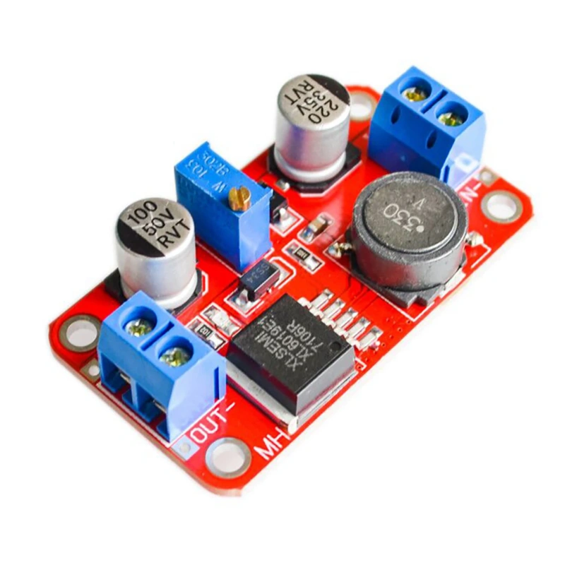 Xl6019dc-dc Adjustable voltage boost power module 5A current High Power Ultra XL6009 LM2577 upgraded