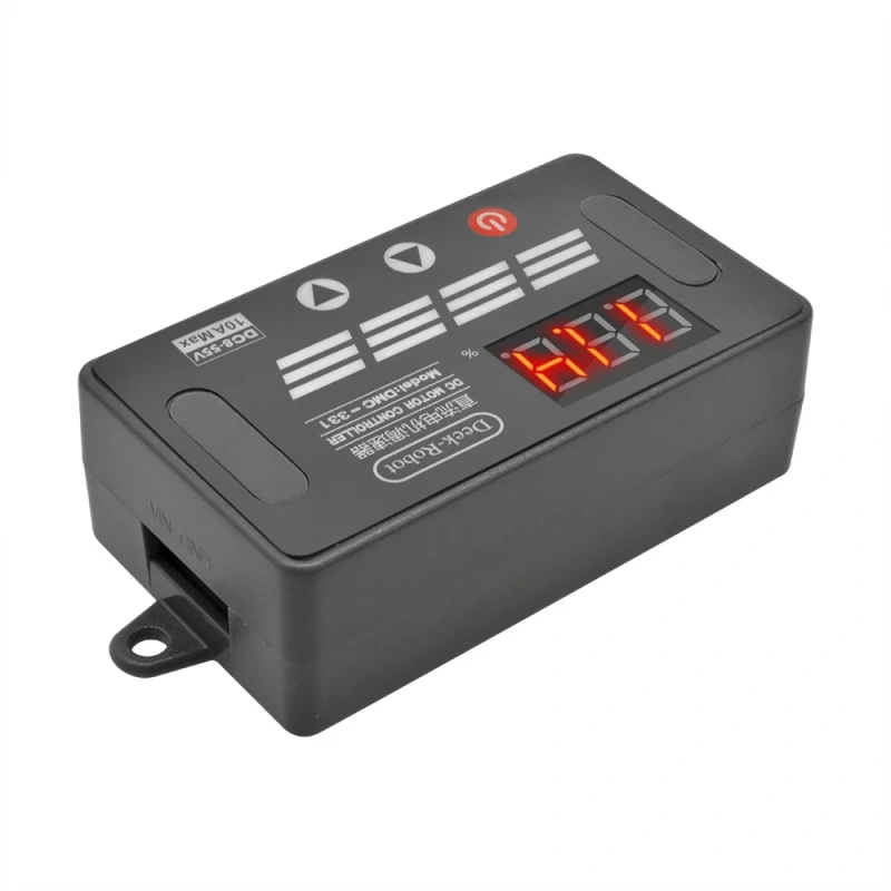 DC8-55V 10A DMC-331 Motor Speed Controller Motor Drive Module PWM 0~100 Adjustable LED Digital Display Electrical Equipment