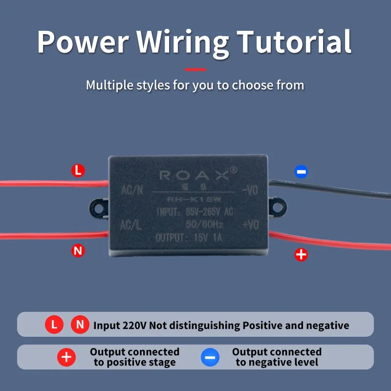 5v2a Power Module 220v To 5v 9v 12v 24v 15w Isolated Voltage Regulator Buck AC To DC Converter