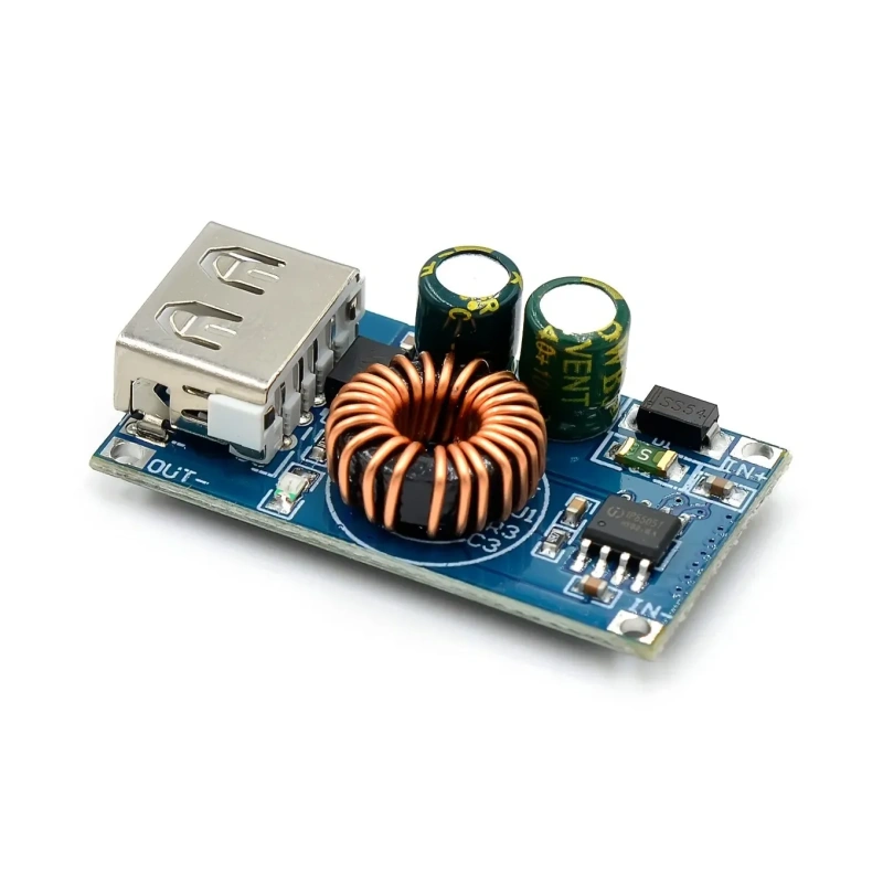 USB DC Step-Down Module 12V 24V To QC2.0 QC3.0 Fast Charge Mobile Phone Charging Board For Apple Huawe FCP Quick Charger
