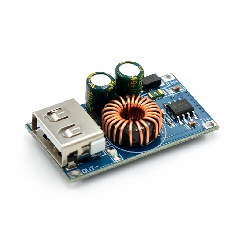 USB DC Step-Down Module 12V 24V To QC2.0 QC3.0 Fast Charge Mobile Phone Charging Board For Apple Huawe FCP Quick Charger