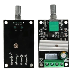 DC 6V 12V 24V 28V 3A 80W PWM Motor Speed Controller Adjustable Speed DC Motor Driver Forward Reverse Switch