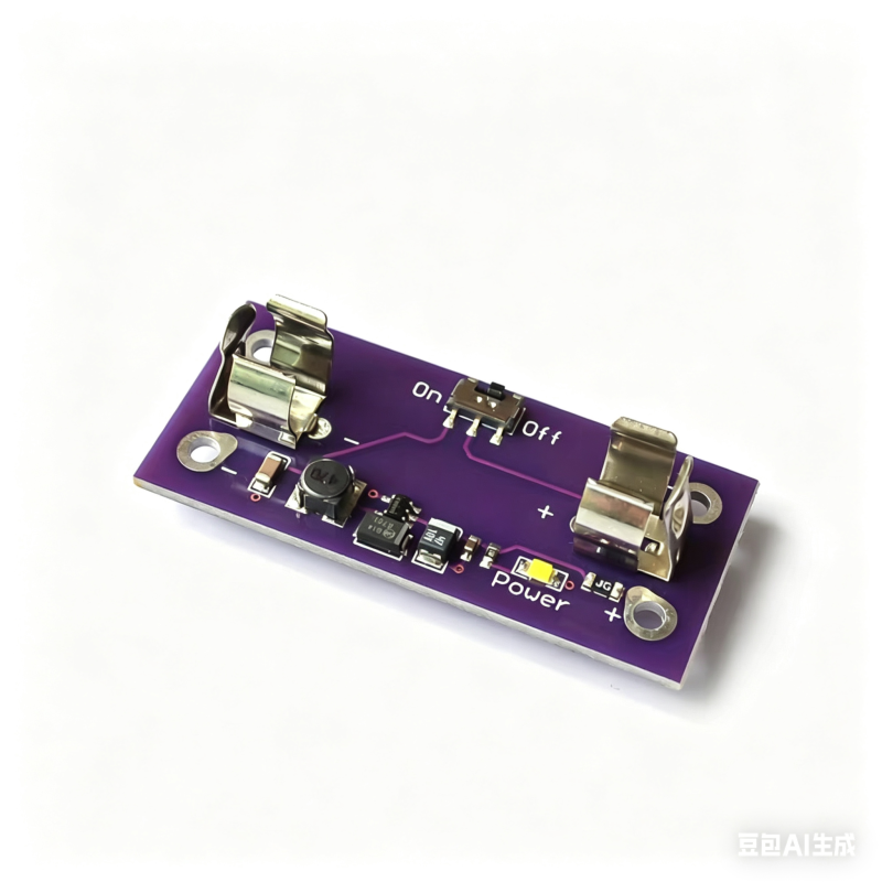 LilyPad AAA Battery Power Supply Boost Module