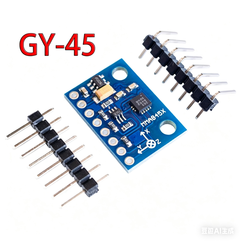 GY-45 MMA8451 Digital Triaxial Accelerometer Inclination Module