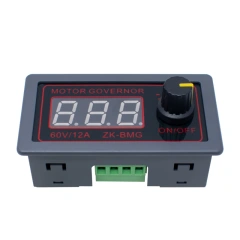 ZK-BMG DC5-30V/9-60V PWM DC Motor Governor Adjustable Speed Encoder Digital Display Duty Cycle Maximum Frequency 15A/20A