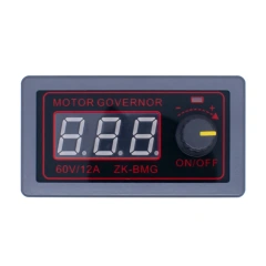 ZK-BMG DC5-30V/9-60V PWM DC Motor Governor Adjustable Speed Encoder Digital Display Duty Cycle Maximum Frequency 15A/20A