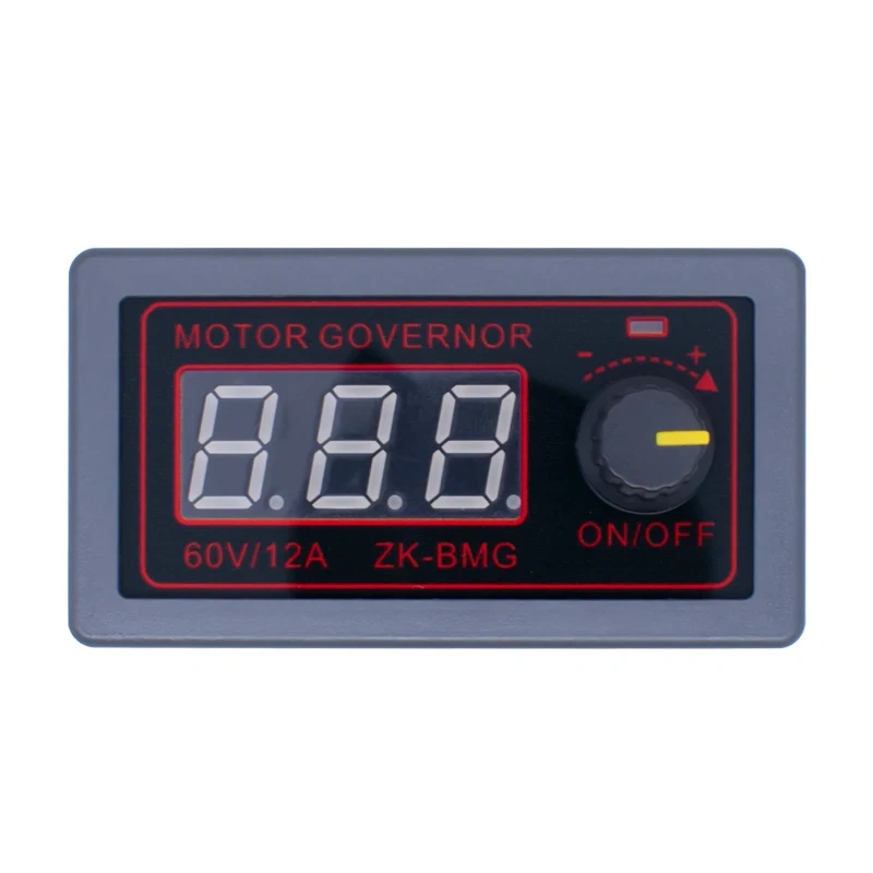 ZK-BMG DC5-30V/9-60V PWM DC Motor Governor Adjustable Speed Encoder Digital Display Duty Cycle Maximum Frequency 15A/20A