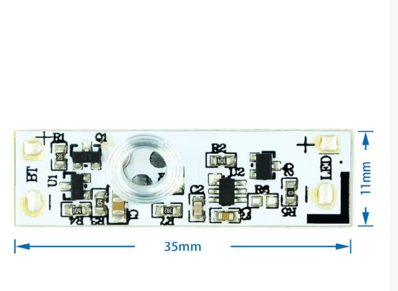 XK-QM-1135SLA Touch Sensor Coil Spring Switch