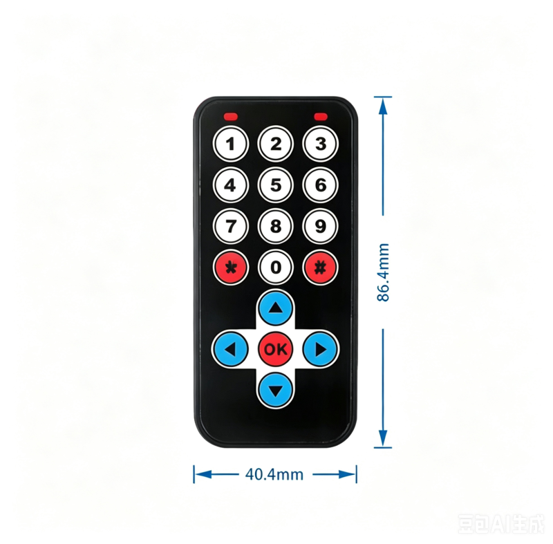 MCU 51 MP3 Infrared Remote Controller