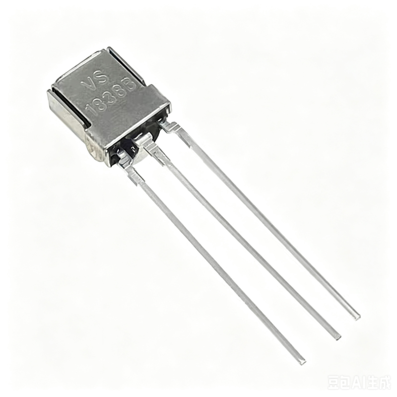 VS1838B receiver head HX1838 universal integrated infrared receiver head with shielding