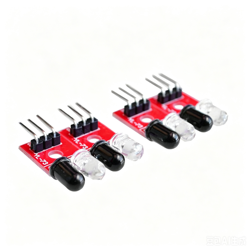 4 Way Infrared Detection Tracking Photoelectric Sensor