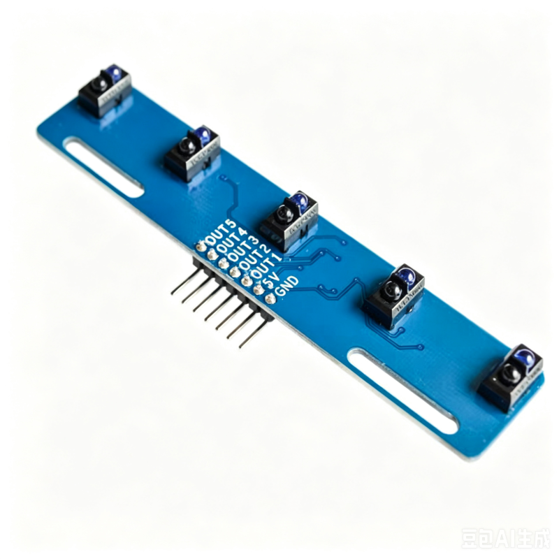 5 Channel TCRT5000 IR Infrared Line Tracking Sensor