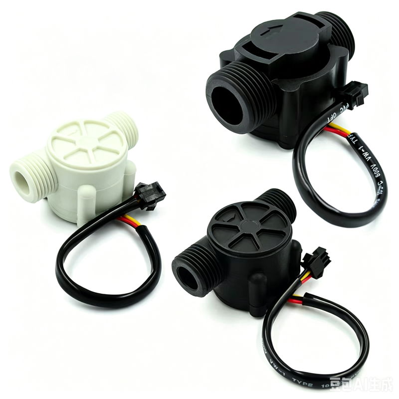 YF-S201 FS300A Water Flow Sensor 4/6 Points G1/2/3/4 Interface