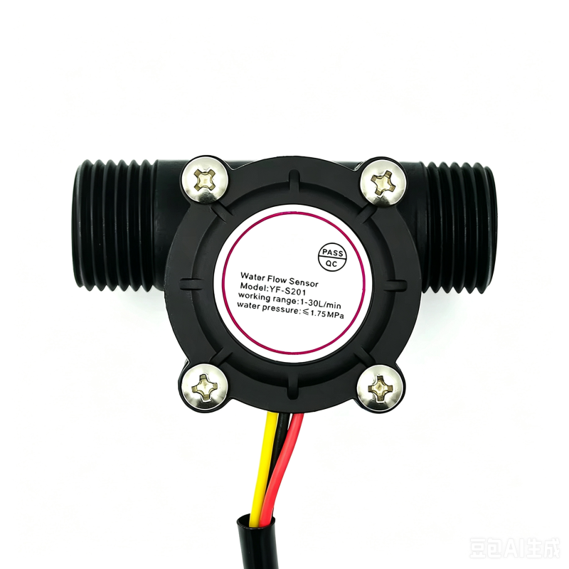 YF-S201 FS300A Water Flow Sensor 4/6 Points G1/2/3/4 Interface