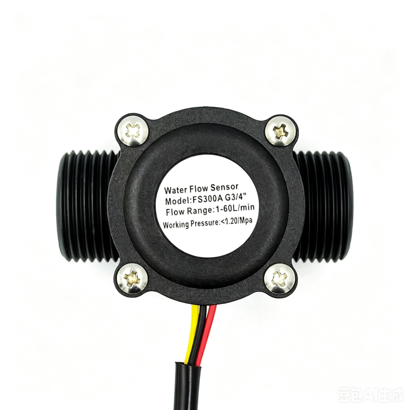 YF-S201 FS300A Water Flow Sensor 4/6 Points G1/2/3/4 Interface