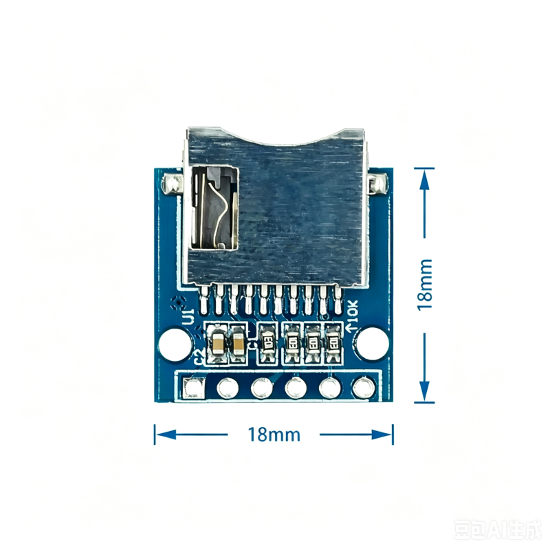 Mini SD TF Memory Card Module