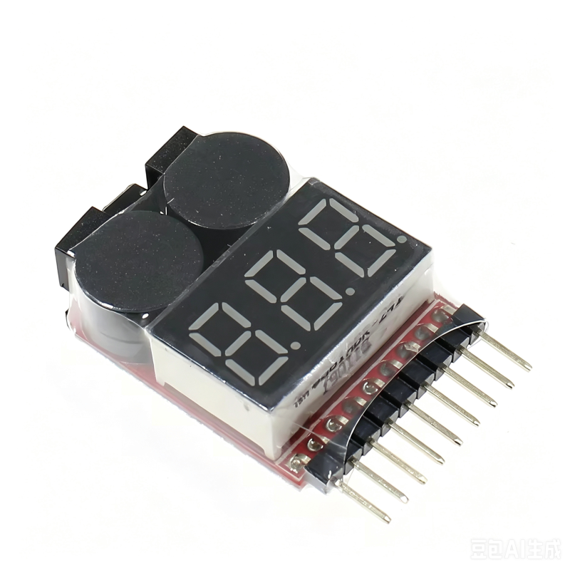 1-8S Low Lipo Battery Voltage Tester Indicator Buzzer