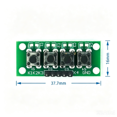 4-bit Independent Keyboard Module