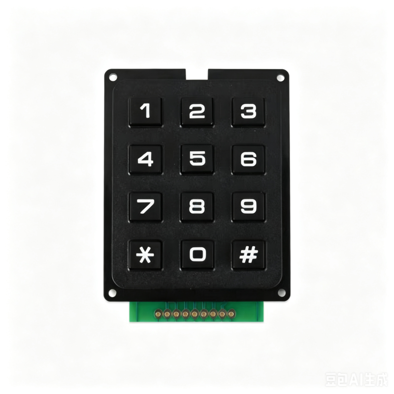 4x3/4x4 Matrix Array 12/16 Keys Switch Keyboard Module