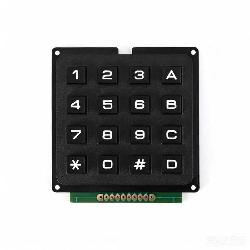 4x3/4x4 Matrix Array 12/16 Keys Switch Keyboard Module