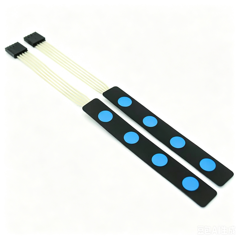 Membrane Switch Panel Extended Button 1/2/3/4 Extension Key
