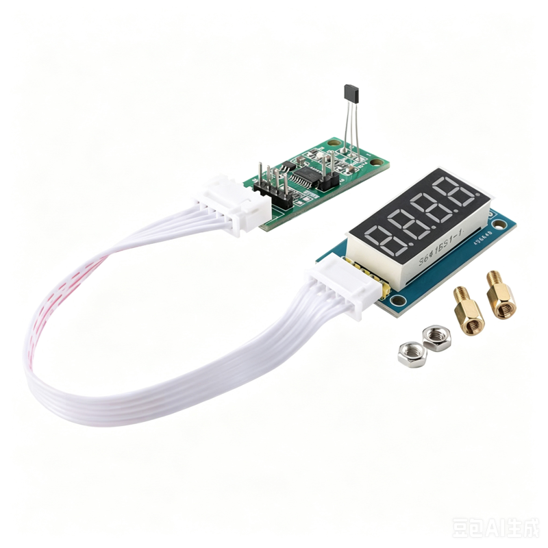 Digital Display Magnetic Strength Detection Module
