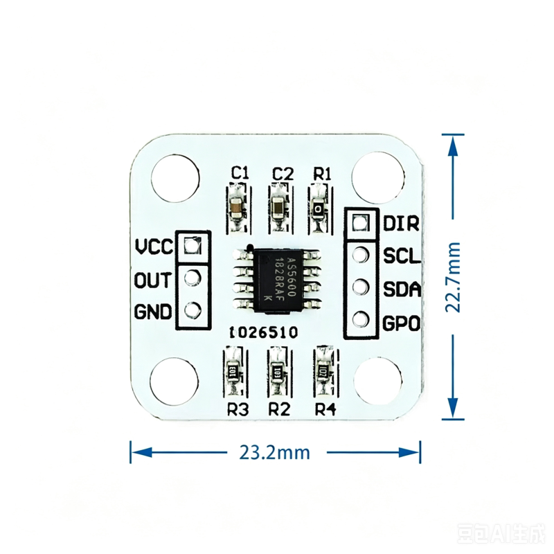 AS5600 Encoder Magnetic Induction Angle Sensor