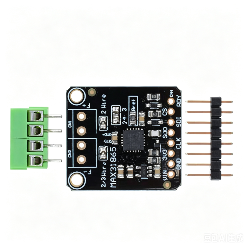 MAX31865 PT100 to PT1000 RTD-to-Digital Temperature Sensor