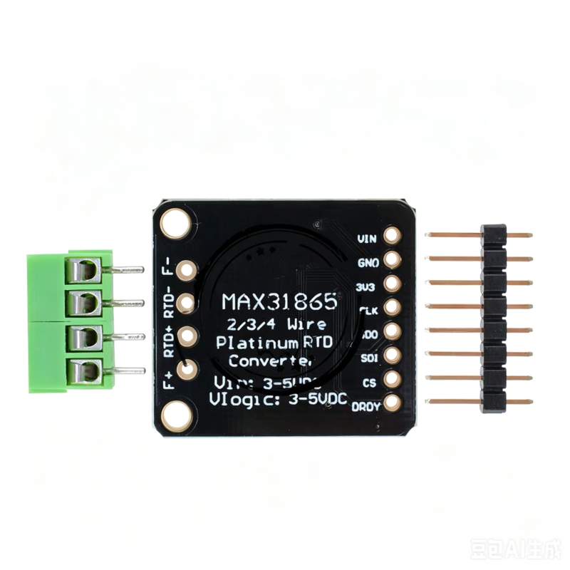 MAX31865 PT100 to PT1000 RTD-to-Digital Temperature Sensor