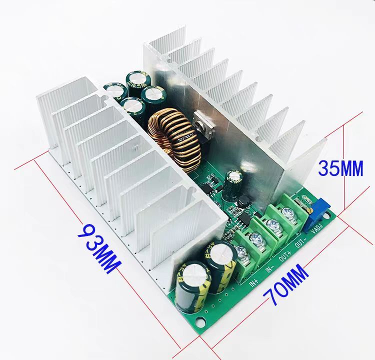 DC-DC 500W Adjustable Step Down Power Supply Module