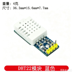 DHT22 Temperature and Humidity Sensor