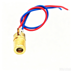 650nm 6mm 3V/5V/4.5V Red Point Laser Head
