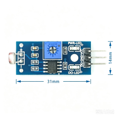 Photosensitive Resistance Detection Sensor
