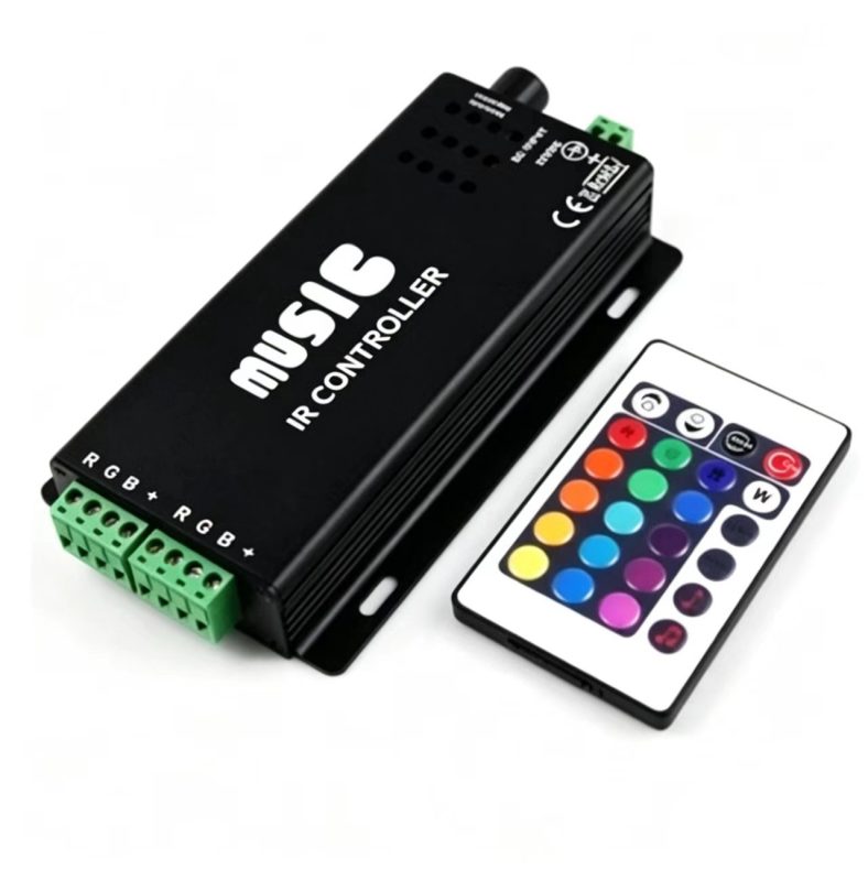 IR 24-key RGB LED Strip Music Controller