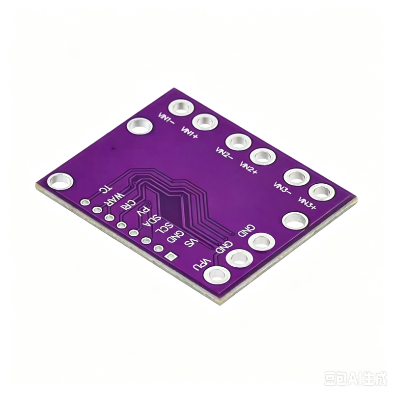 MCU-3221 INA3221 3 Channel Current Power Monitor