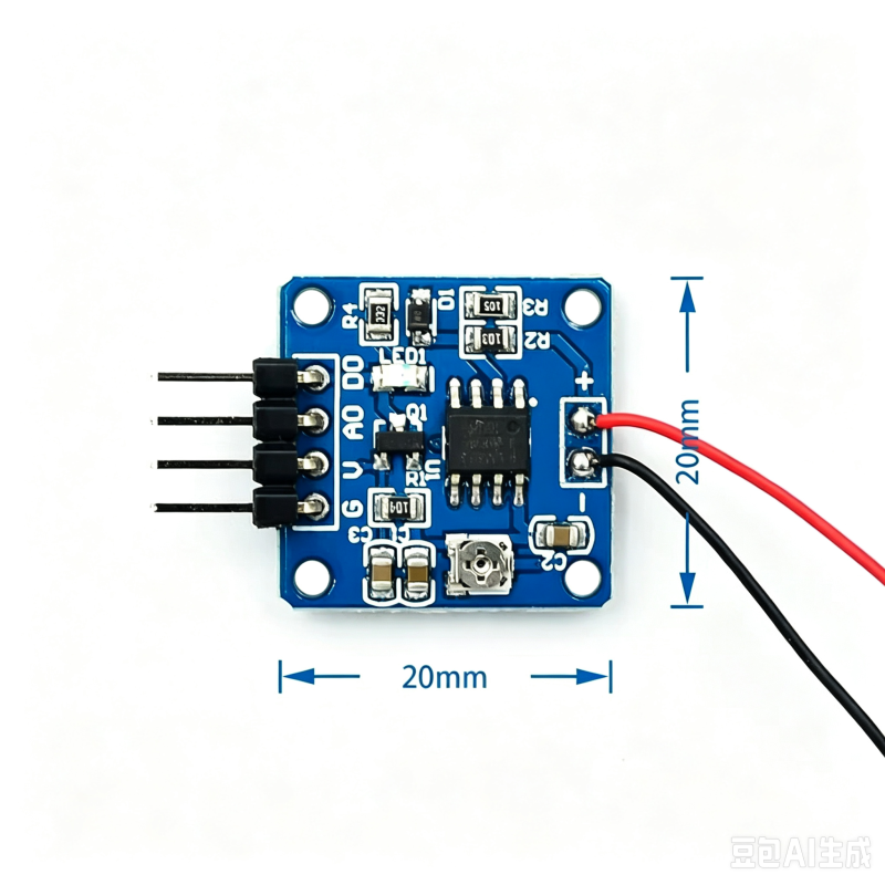 Piezoelectric Shock Tap Sensor