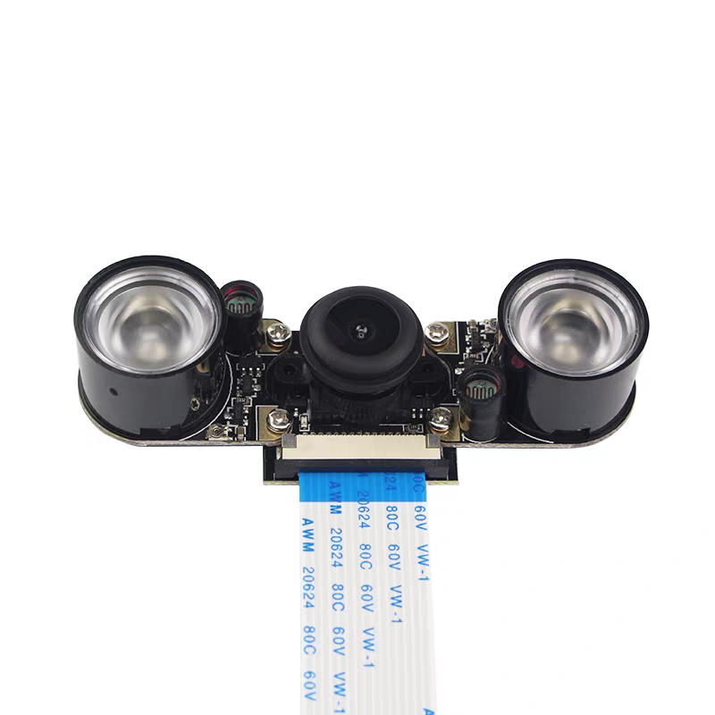 Raspberry Pi 500W 1080P Fish Eyes Infrared Night Vision Camera Kit