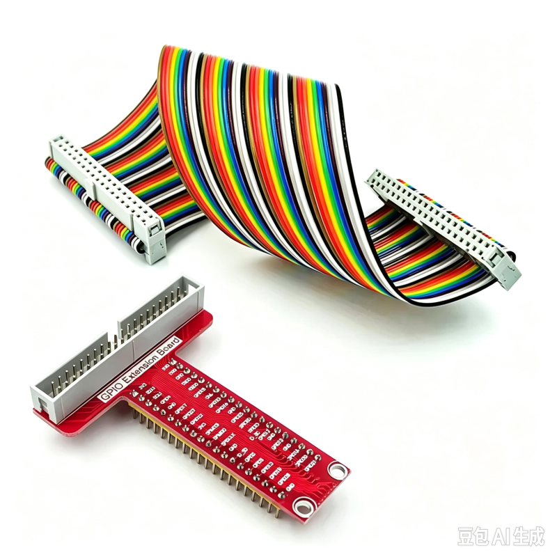 T Type GPIO Expansion Board with 40P Cable