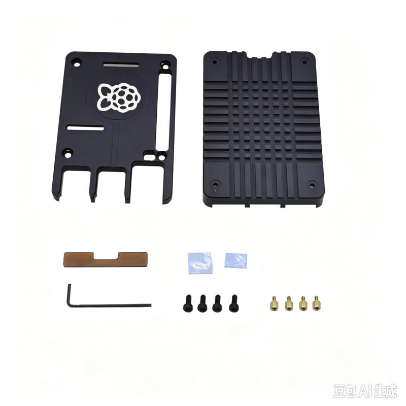 Raspberry Pi 4B Aluminium Alloy Case