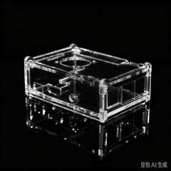 Acrylic Case with Fan for Raspberry Pi 3/4 Model B+
