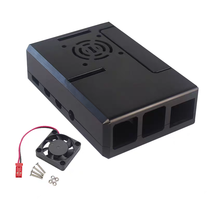 Raspberry Pi 4B ABS Case + Fan