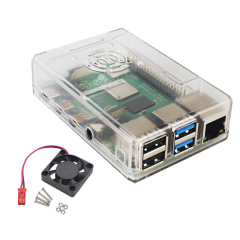 Raspberry Pi 4B ABS Case + Fan