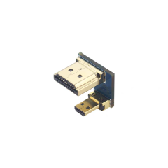 Raspberry Pi 4B/3B+ HDMI 1.4 Male to Male Revolution Bidirectional Adapter