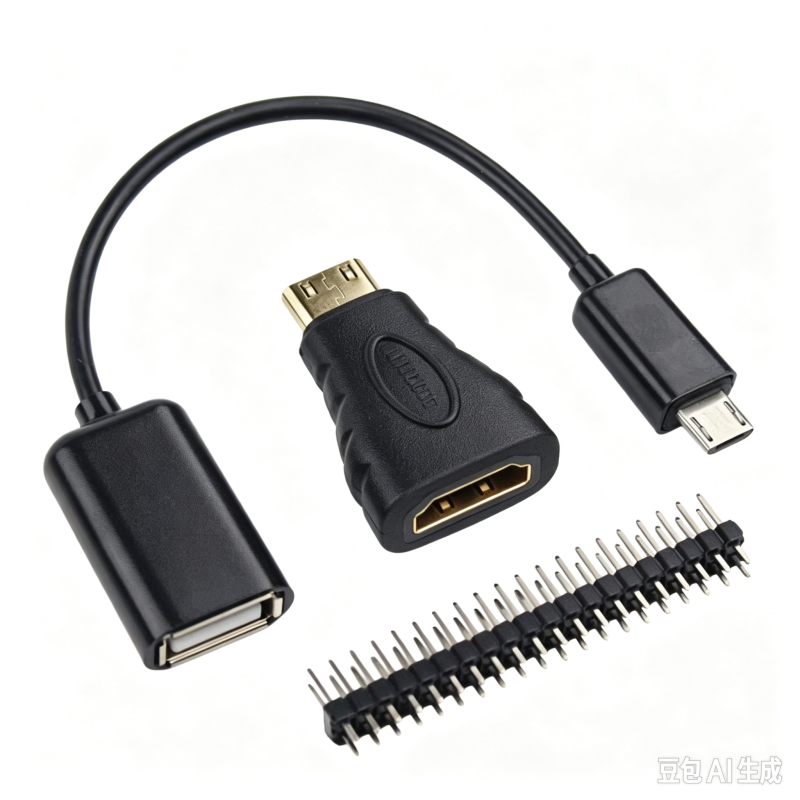 Raspberry PI Zero/W Mini HDMI/USB/GPIO Expansion Kit